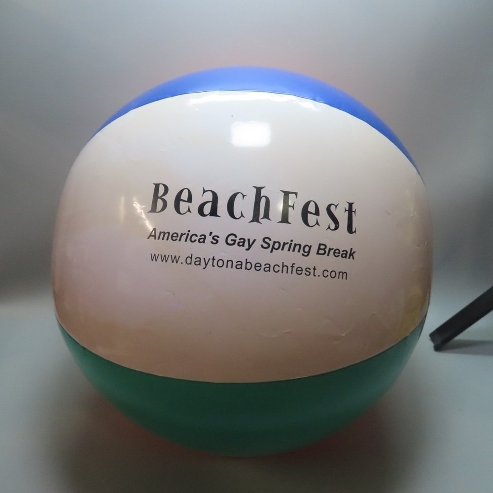 RARE America's Gay Spring Break beach ball / 16" diameter - Picture 1 of 5